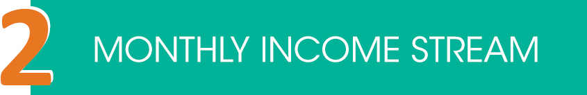 2. Monthly Income Stream